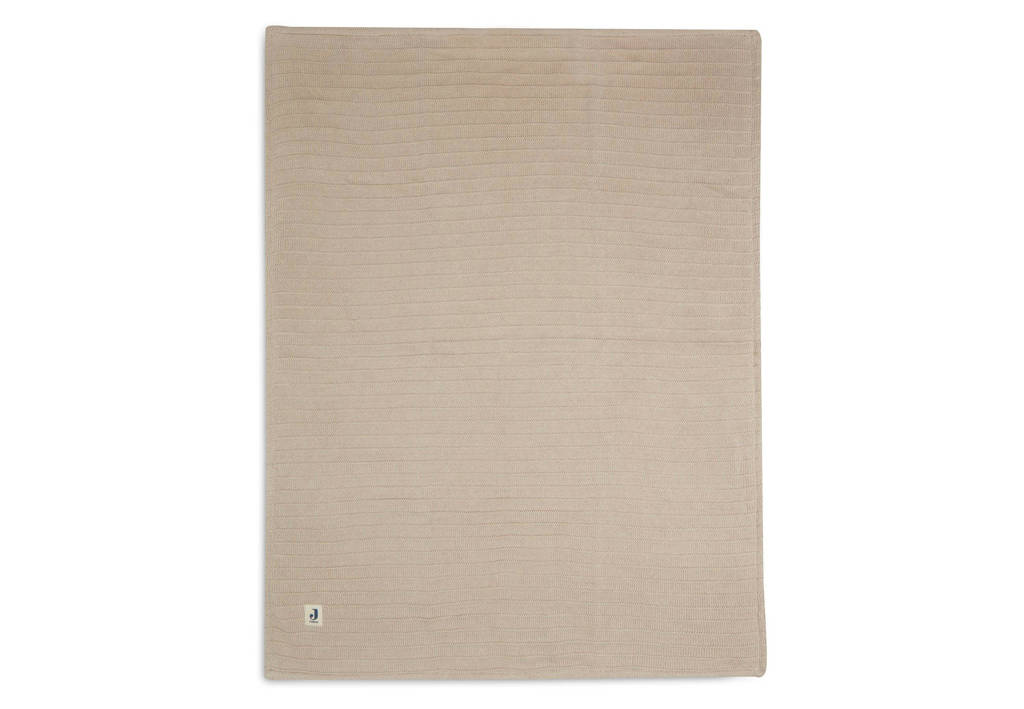 ledikantdeken Velvet Pure Knit Nougat