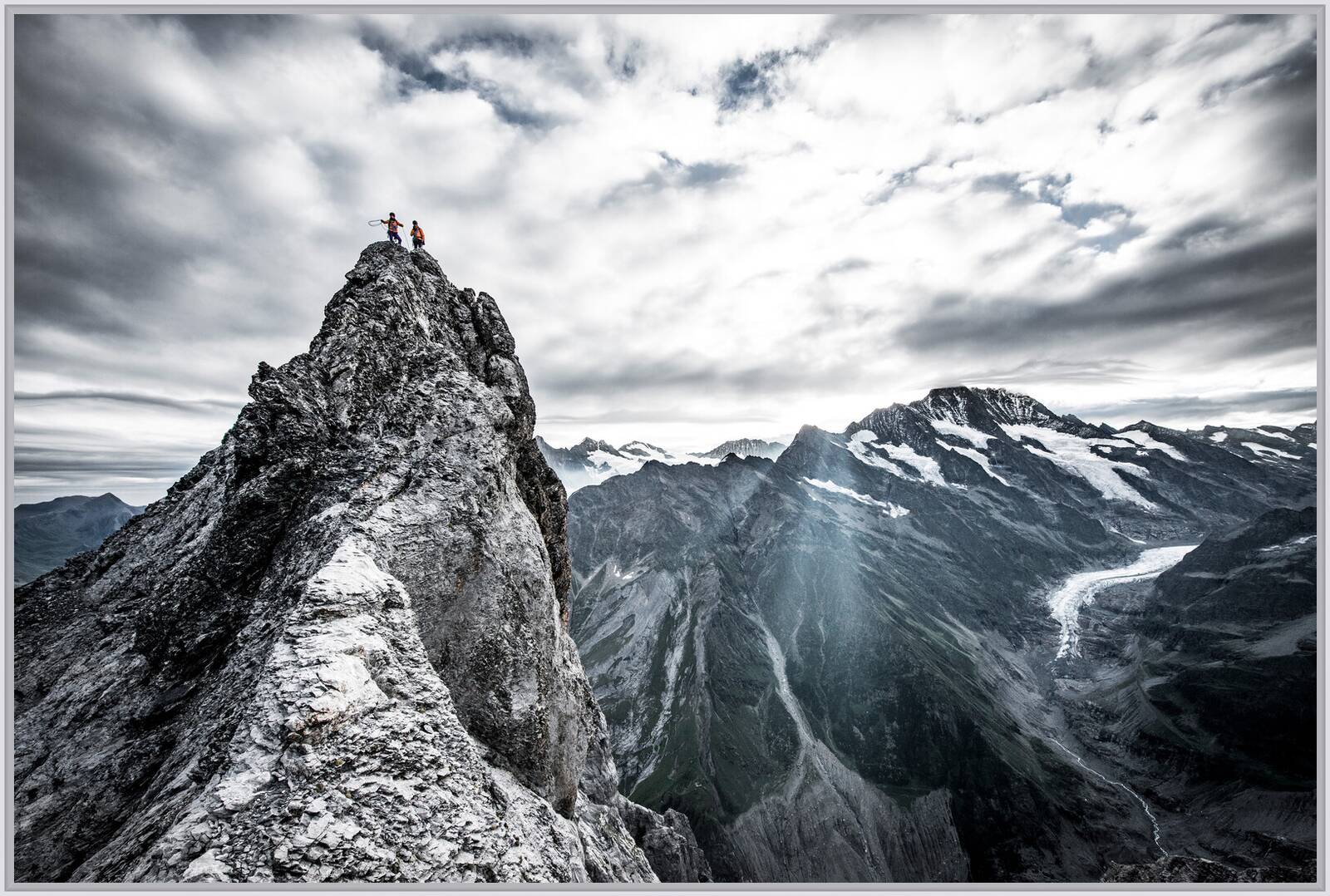 Eiger III,  Mittellegigrat ,Berner Alpen, Schweiz / Thomas Senf by Mammut Collection - Open Edition.