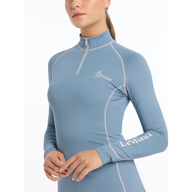 Trainingsshirt LeMieux Climate Layer Lichtblauw