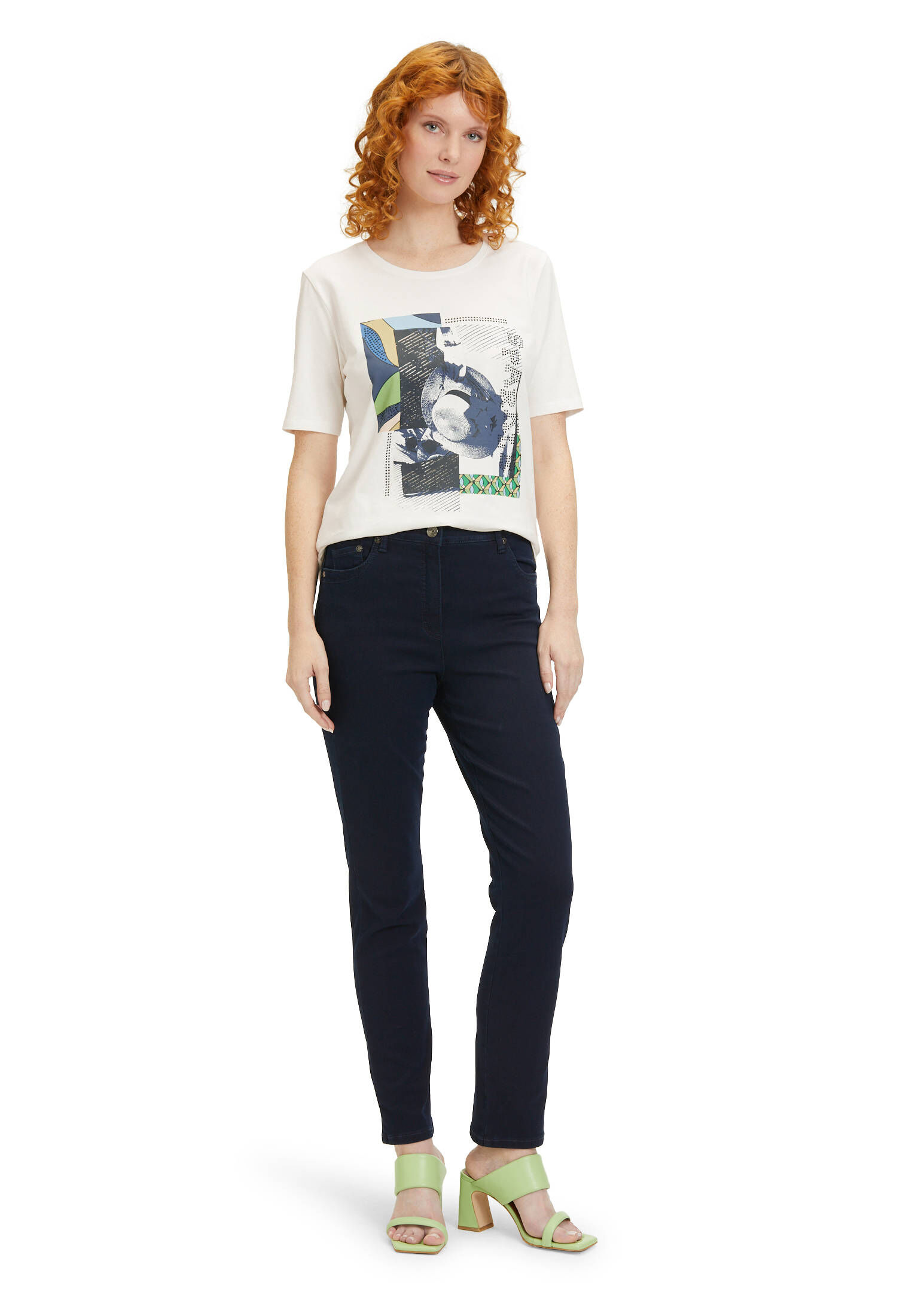 Betty Barclay| Damen Basic Shirt mit Placement