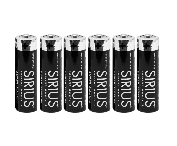 Sirius DecoPower AA Batteri - 6 stk