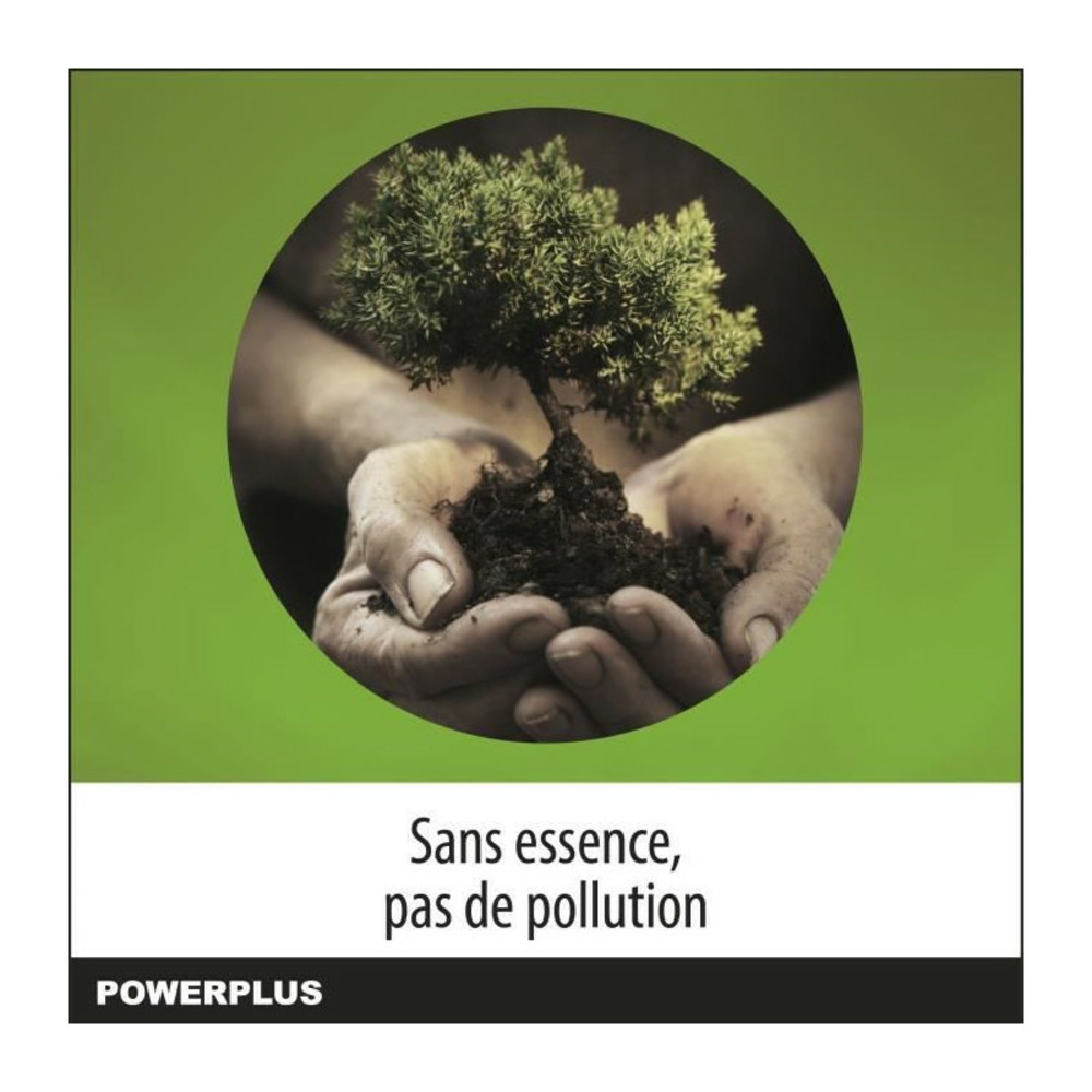 Aspirateur souffleur broyeur a batterie 40v powdpg75270 - moteur brushless - livré sans batterie ni chargeur