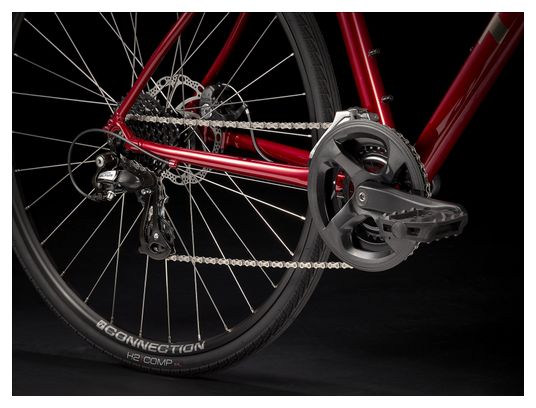 Vélo Fitness Trek FX 1 Disc Shimano Tourney/Altus 8V 700 mm Rouge