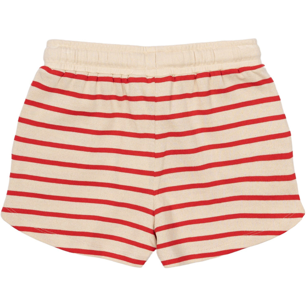 Køb The New Poppy Red Striped Nil Shorts