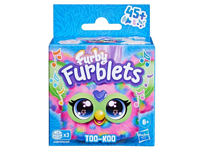 Furby Funktionsplüsch Furblets Too-Koo Elektronisches Mini-Plüschtier