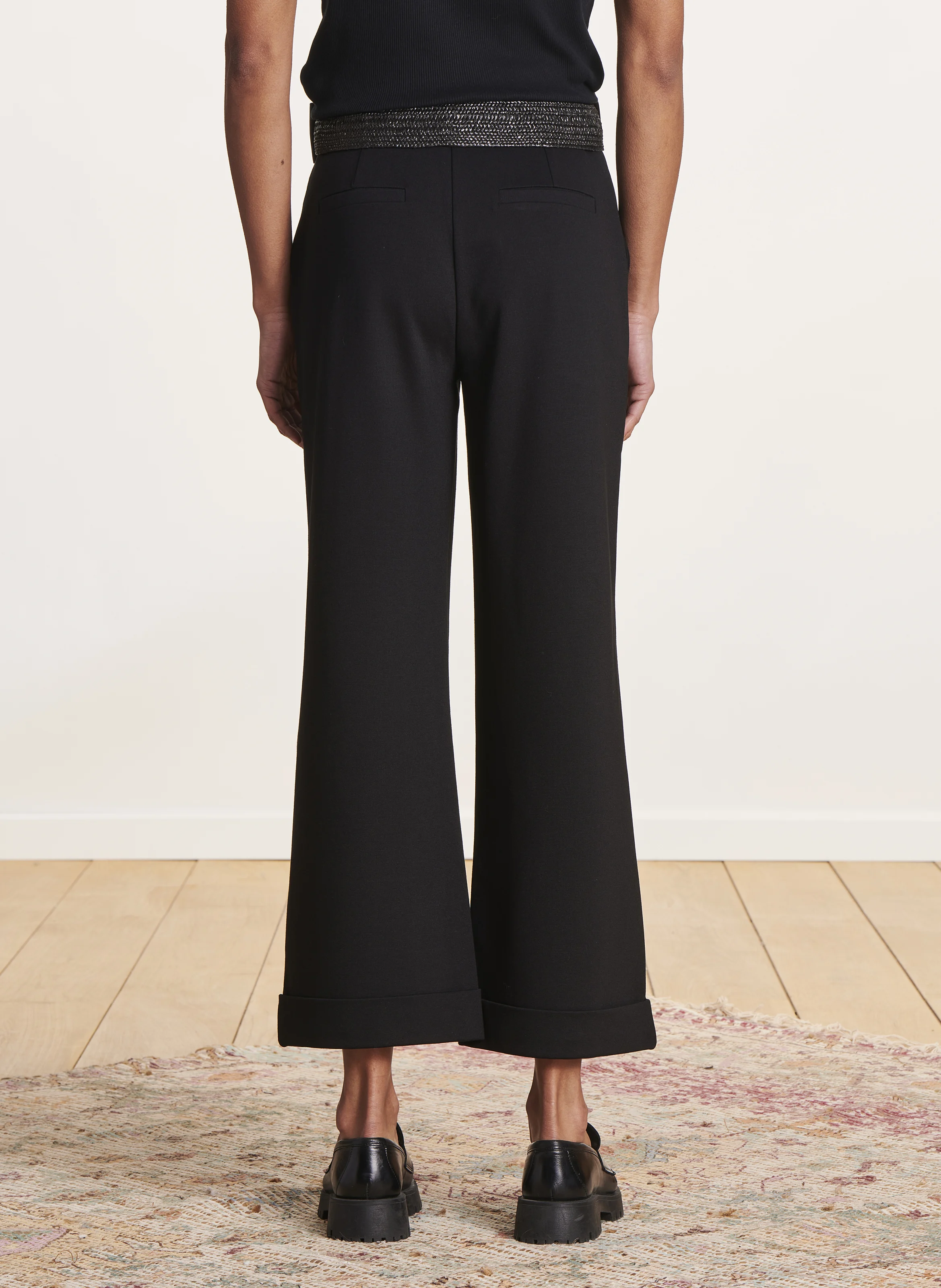 Pantalon droit | Noir