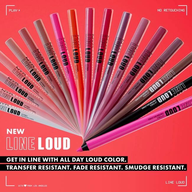 NYX Professional Makeup Line Loud Lip Liner 17 Rebel Kind