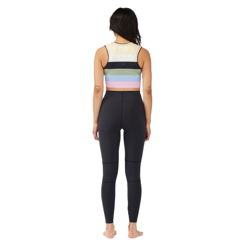 Combinaison Femme Billabong Long jane Sol Sistah 2/2 sans manches noir