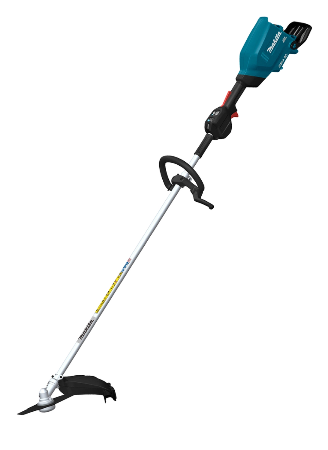 Makita DUR369LPT2 2x18V Li-Ion accu bosmaaier set (2x 5,0Ah) - D-greep - 430mm