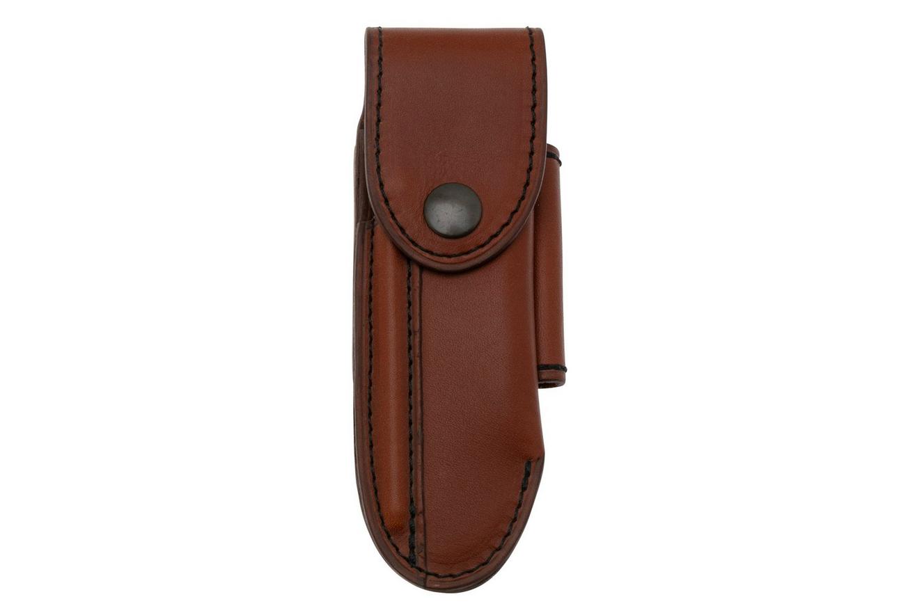 Fontenille Pataud Leather Etui Brown Large, FPET3, lederen foedraal, bruin
