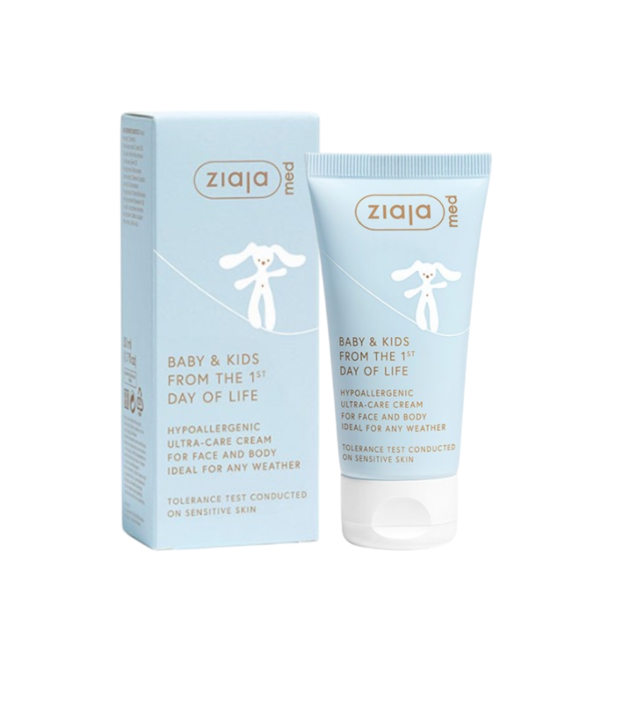 Ziaja Med - *Baby & Kids* - Creme facial e corporal hipoalergênico ultra-care