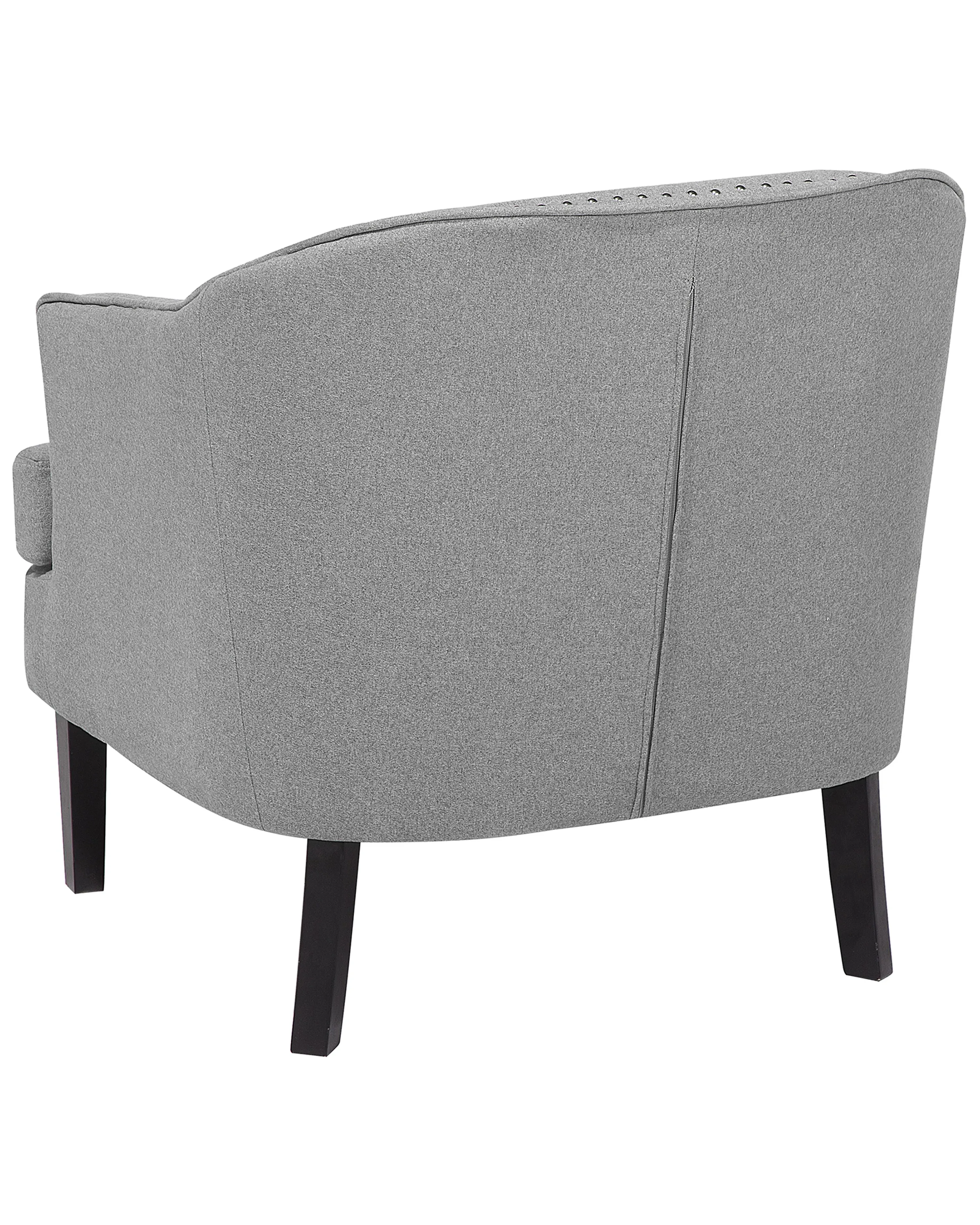 Fauteuil ELVERUM Stof Lichtgrijs