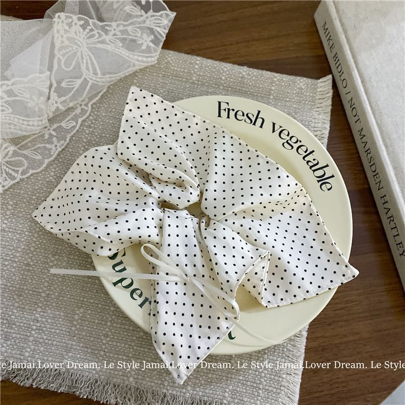 BeDaisy - Polka Dot Scrunchie / Bandana Hoofdband (Diverse Ontwerpen)