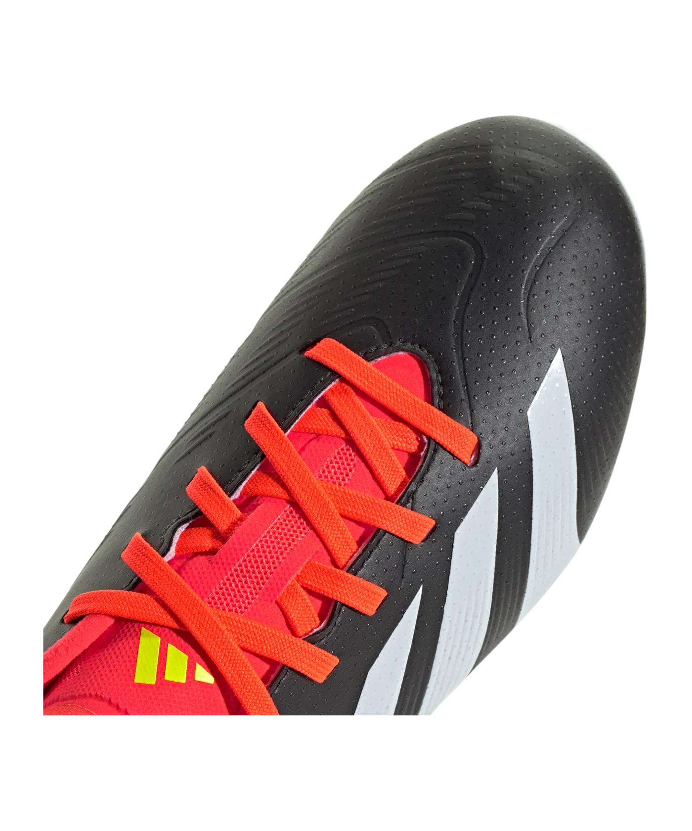 adidas Predator League FG Solar Energy Kids Schwarz Weiss Rot