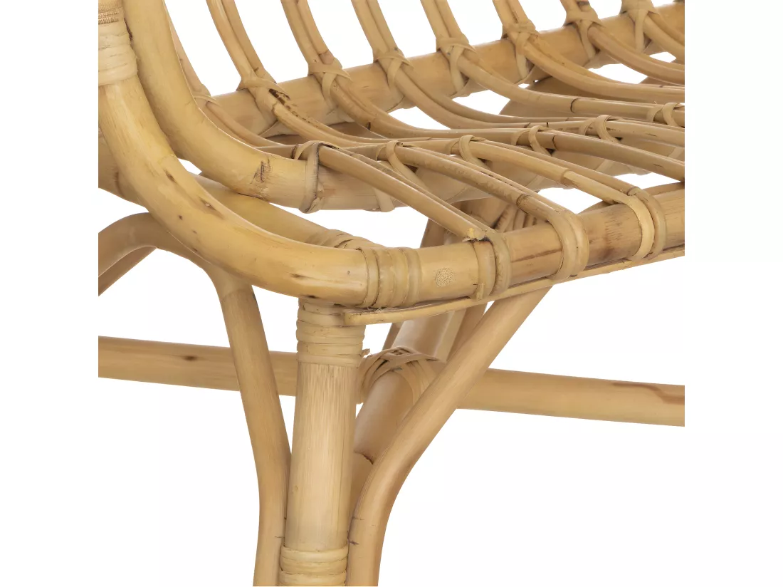Banc pour Enfant en Rotin L 79 x H 61 cm