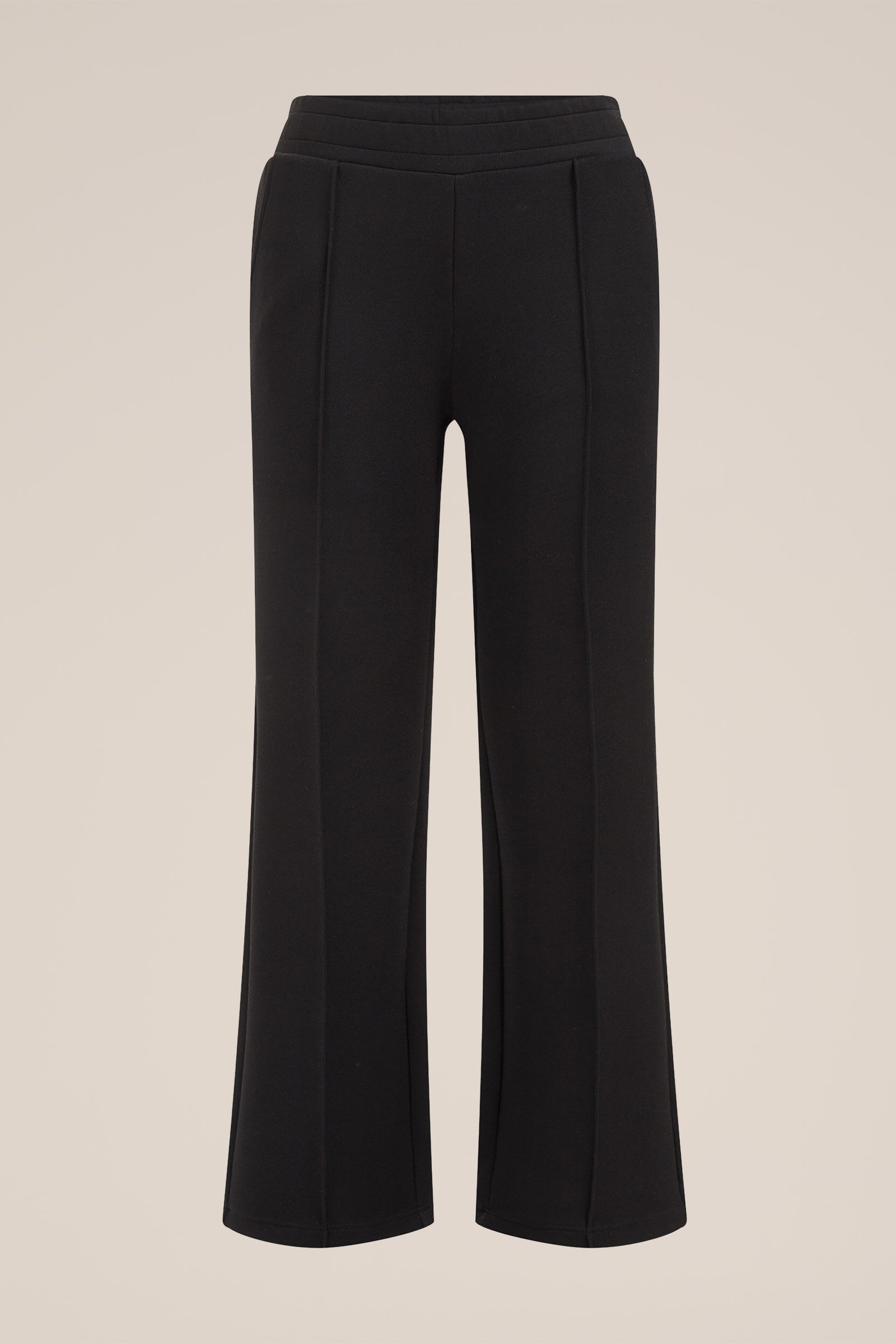 wide leg broek - Curve WE Fashion Zwart