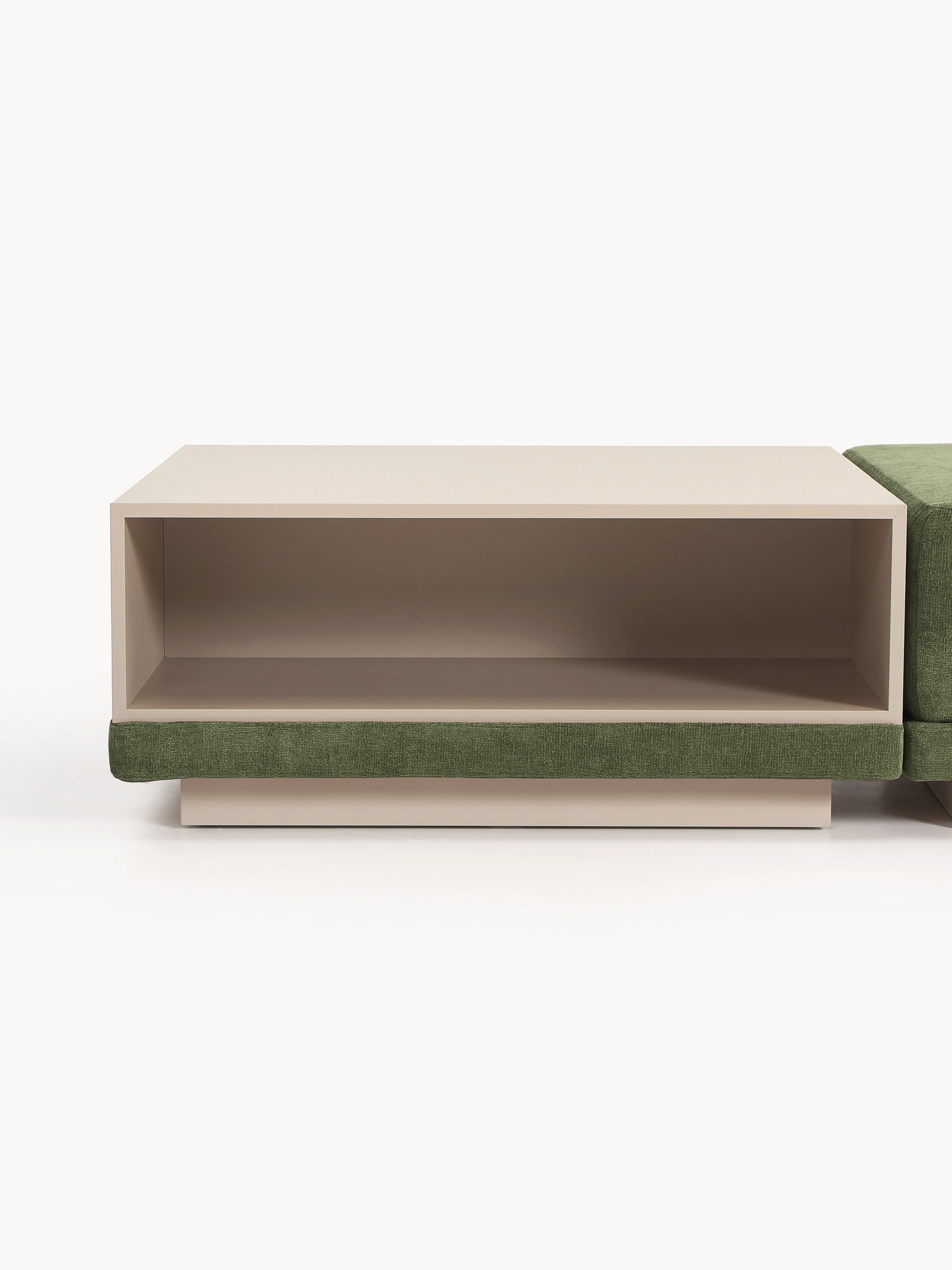 Modulaire bank Colin (4-zits) met salontafel & poef