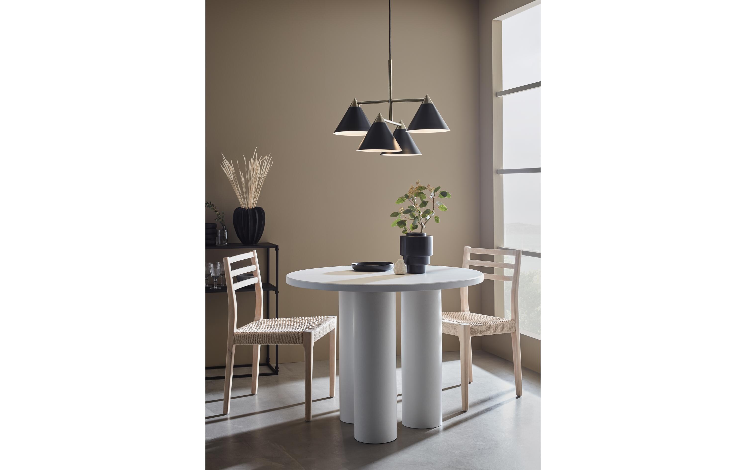 Pendelleuchte Klint, 4 x E14, max. 40W, Schwarz/Antique<br>Hängeleuchte zur Deckenmontage