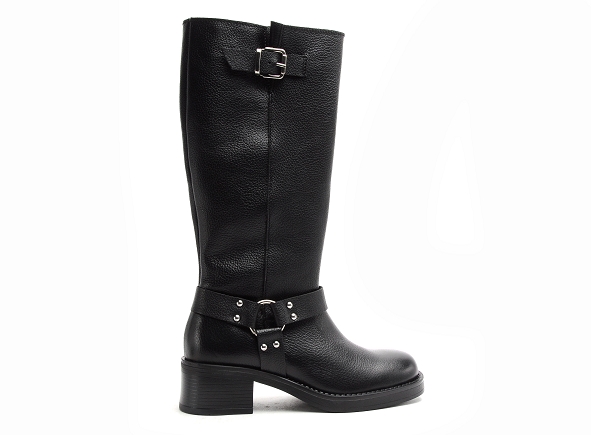 Fricote boots bottine talons femme 40212 noir