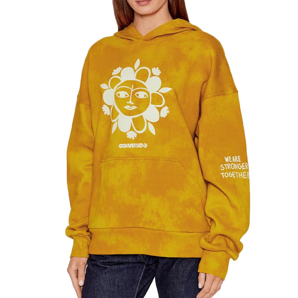 Converse Sweat Moutarde Femme Converse Whm Oversized