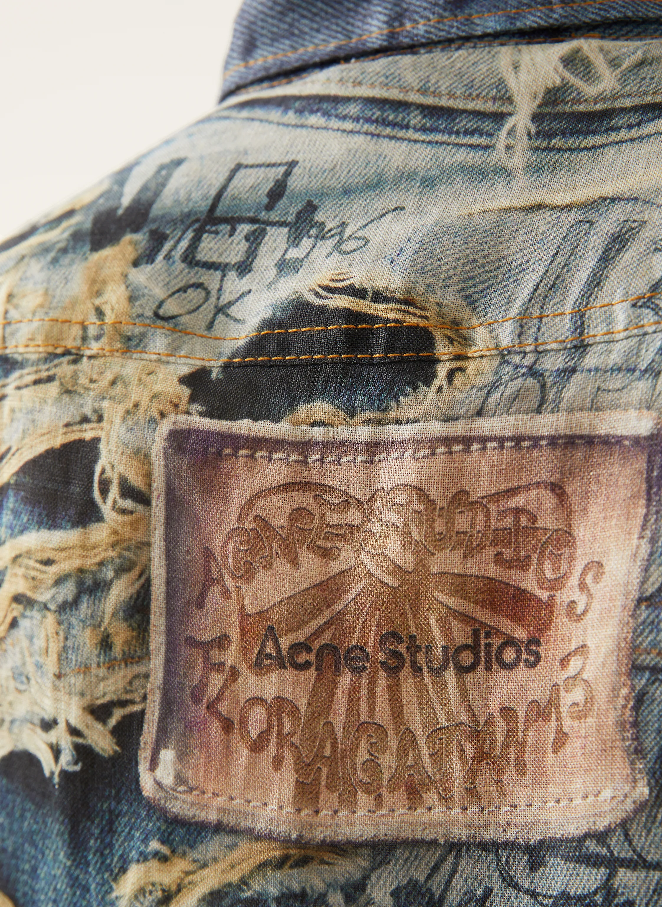Acne Studios Leinenhemd Comfort Fit