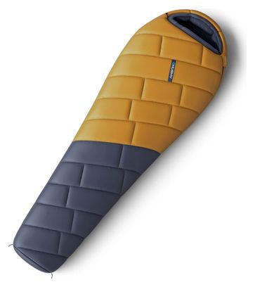 Gigoteuse maman husky Proud Moutarde -30°C 2024 - 220 x 85 cm-bleu avec jaune