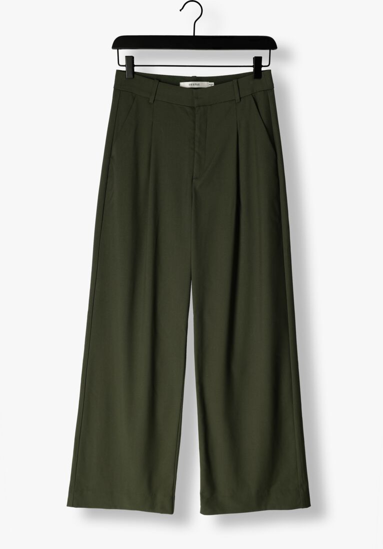 GESTUZ khaki gestuz pantalon paulagz mw wide pants