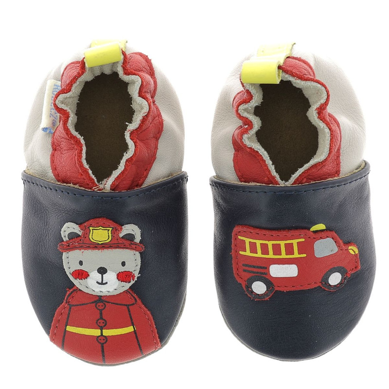 Robeez Robeez Chaussons Fireman Marine