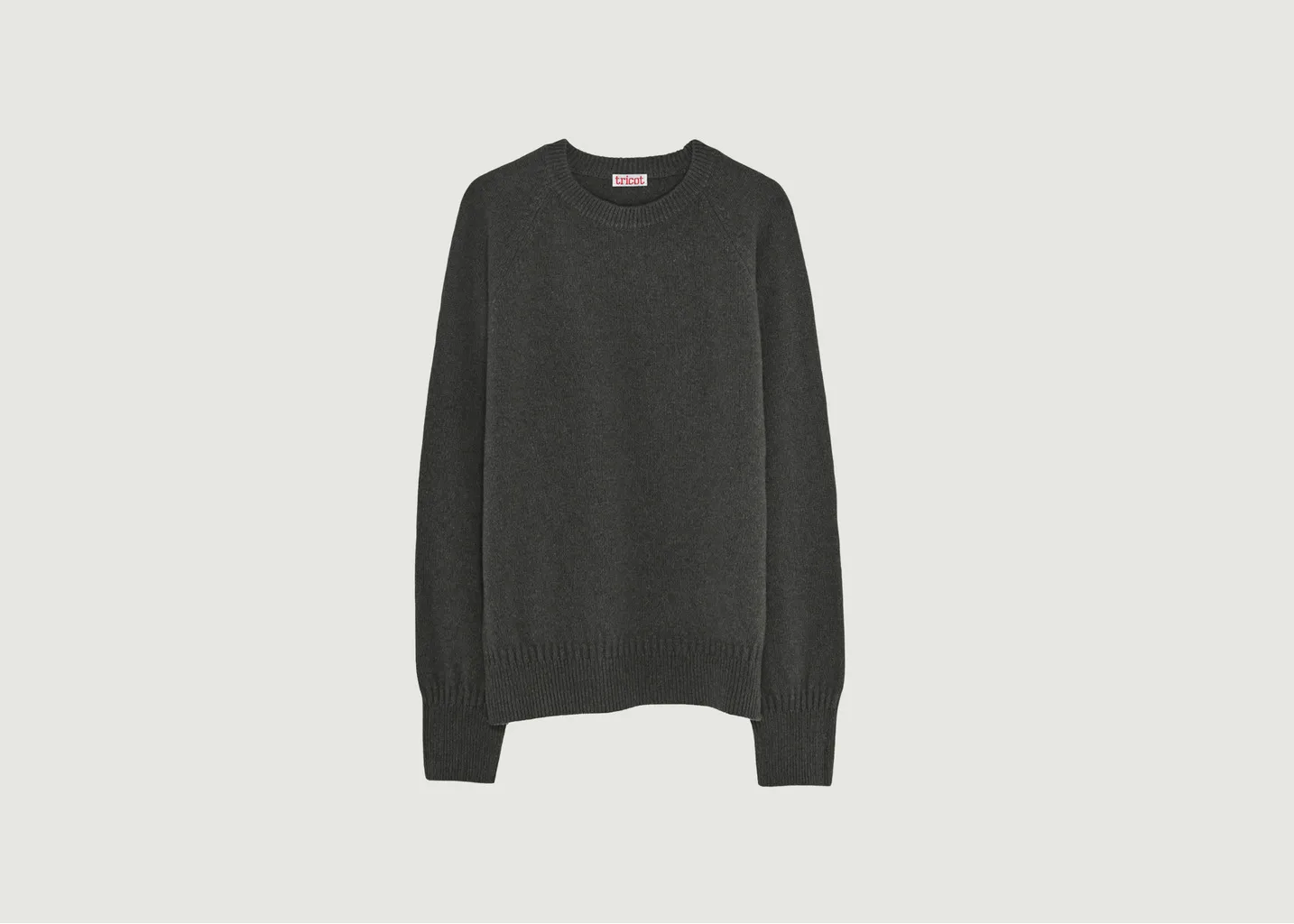 Pull Col Rond En Cachemire Tricot