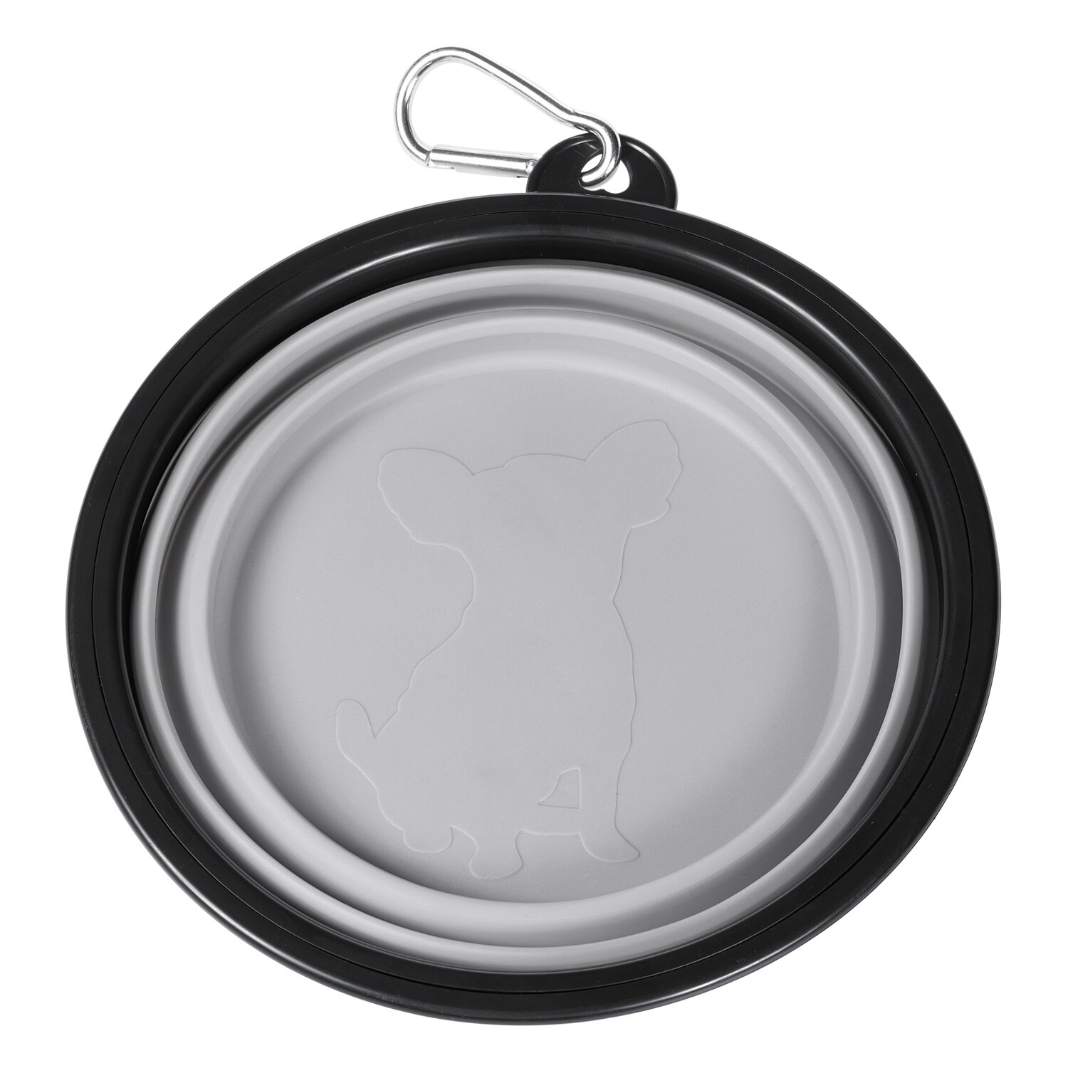 pawberry Hundenapf faltbar  - grey - 650 ml