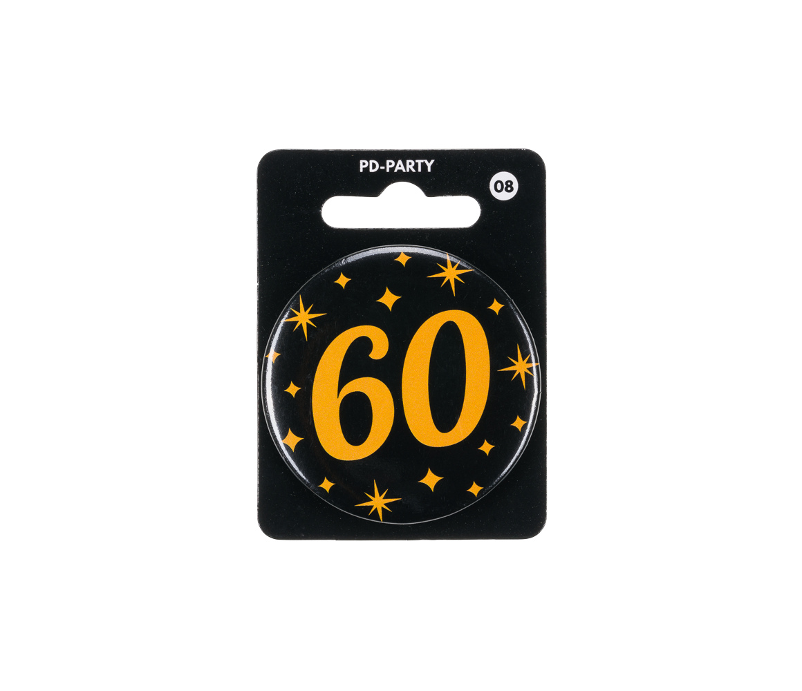 60 Jaar Button