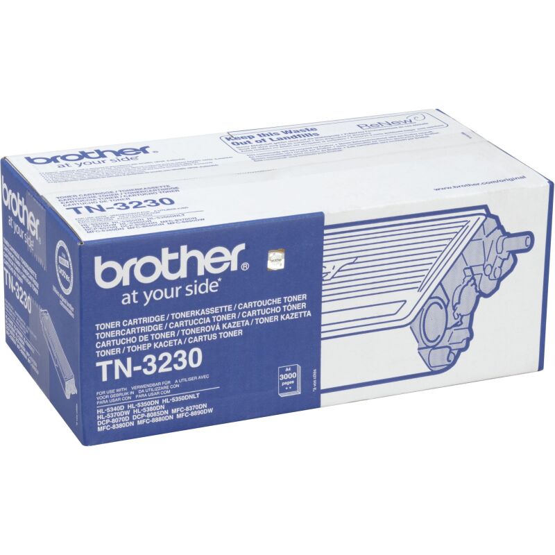Toner Brother TN3230 noir pour imprimante laser