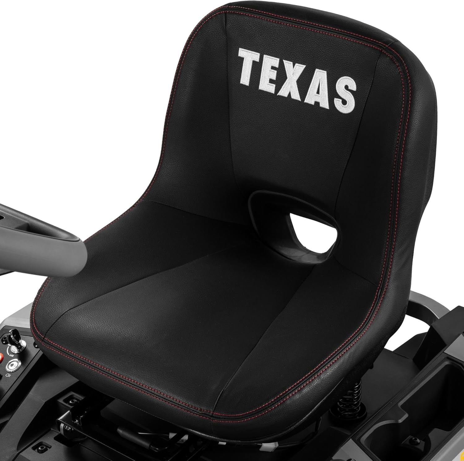 TEXAS Epsilon R7600Li Akku-Rasentraktor 76 cm Schnittbreite, 72V/24Ah, Mulchfunktion, Seitenauswurf, LED-Licht, für Flächen bis 3000 m²