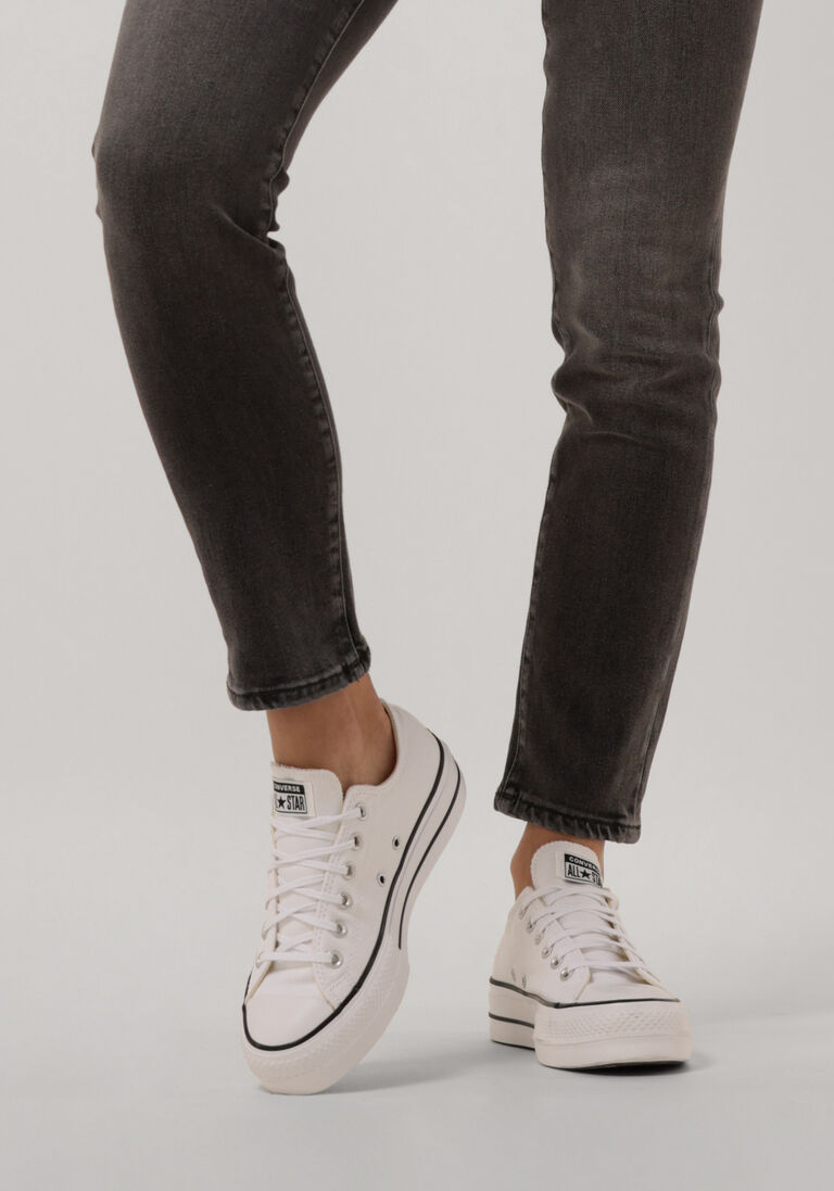 CONVERSE witte converse lage sneakers chuck taylor all star lift ox