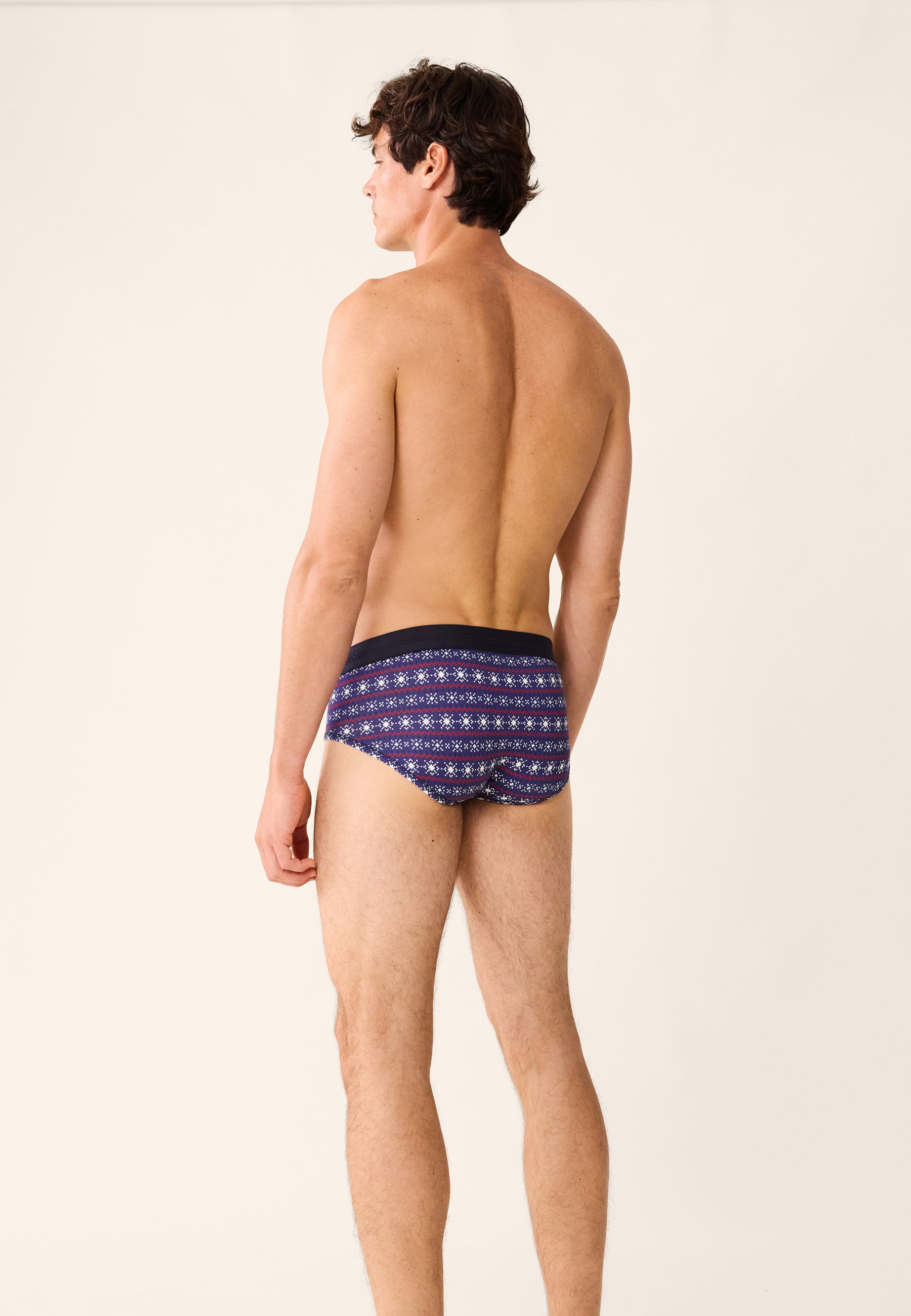 Coffret composé d'un slip et une paire de chaussette-Coffret Terrible Flocon Lucas Jour J