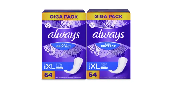 Always Long Plus Gigapack 2x54 Stück