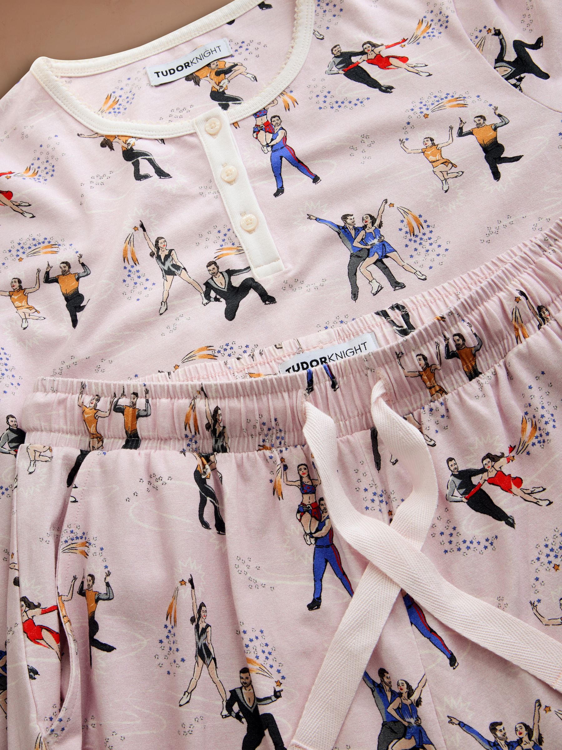 Blauw Lilah en Lewis - Cath Kidston Twosie Pyjamas