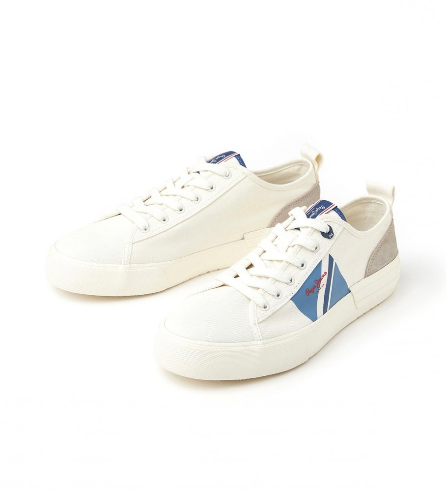 Tênis vulcanizado Pepe Jeans Allen Flag, branco