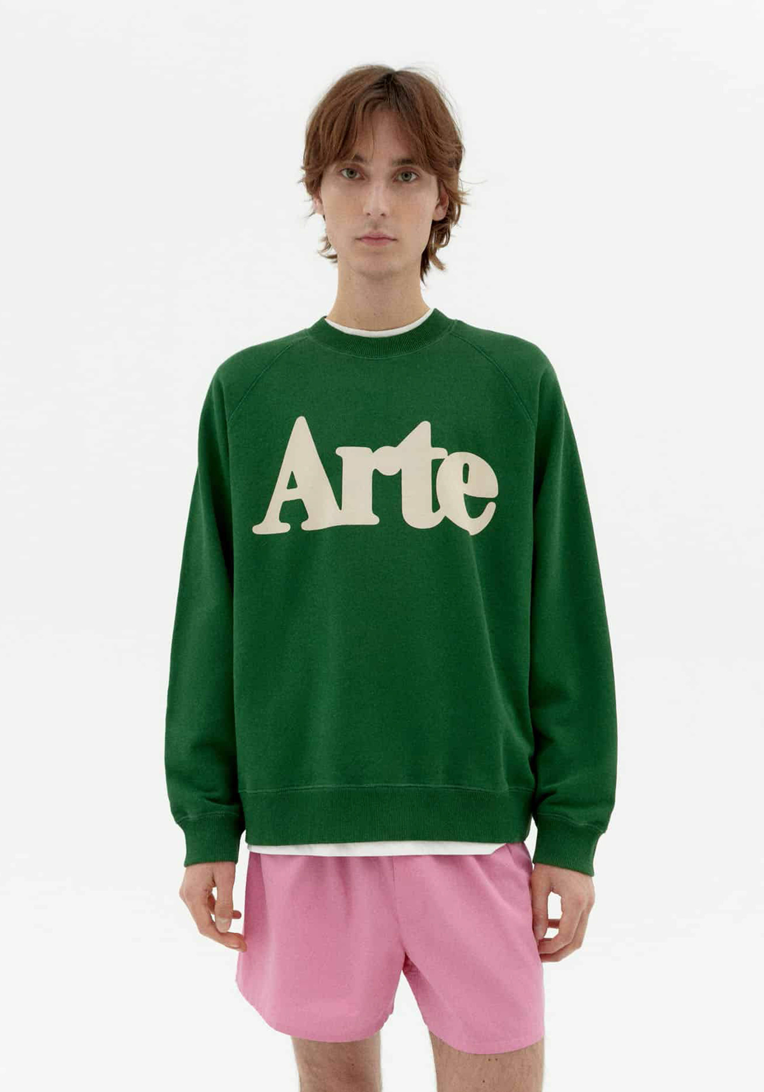 Thinking Mu Sweatshirt Pepe Arte Dill Green