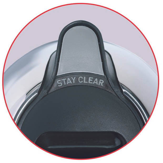 Tefal waterkoker BI8125 zilver RVS 0,8L