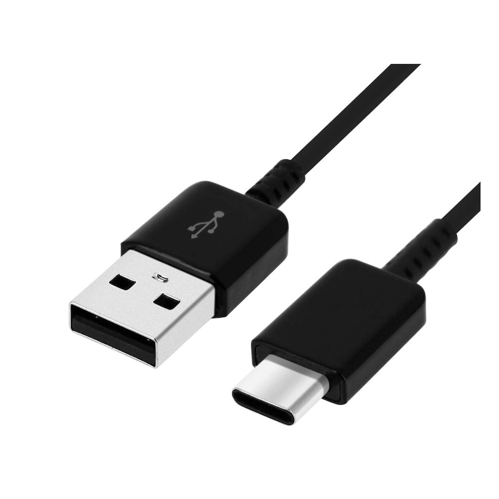 (1m) USB C auf USB C Verbindungskabel Ladekabel (EP-DA705BBEGWW) - Schwarz