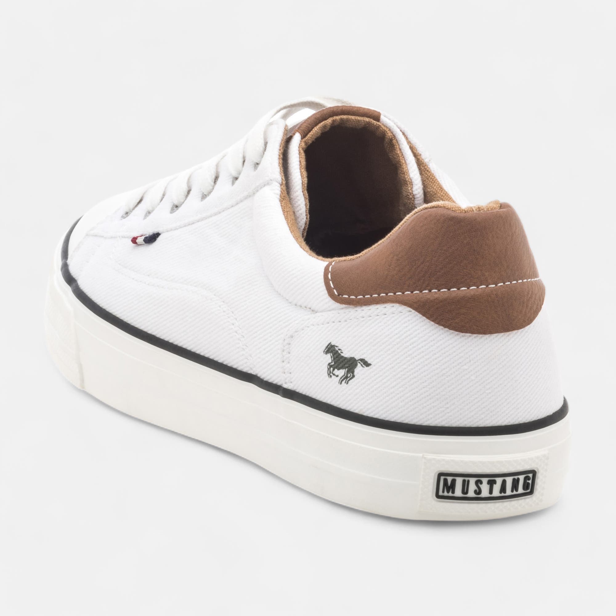 Chaussures en toile Homme blanc