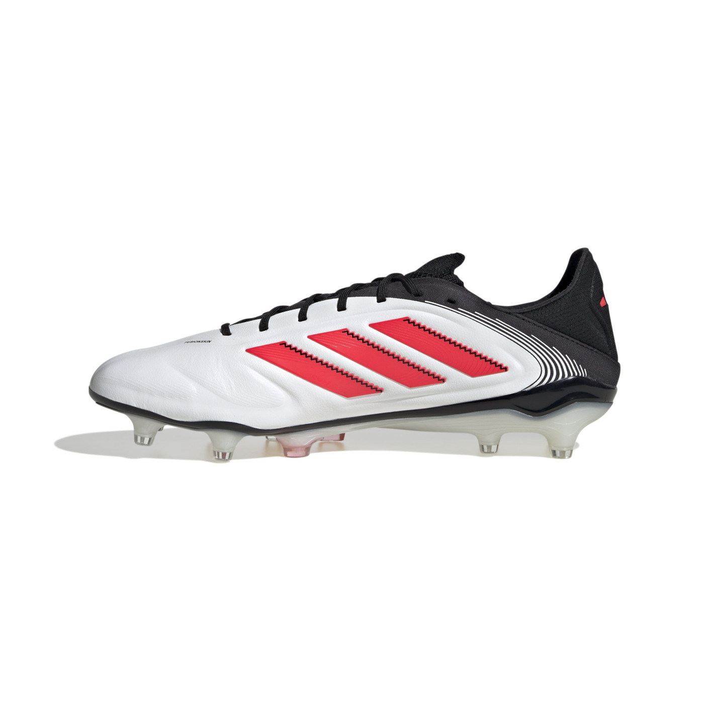 Adidas Copa Pure III Elite Gras Voetbalschoenen (FG) Wit Zwart Rood