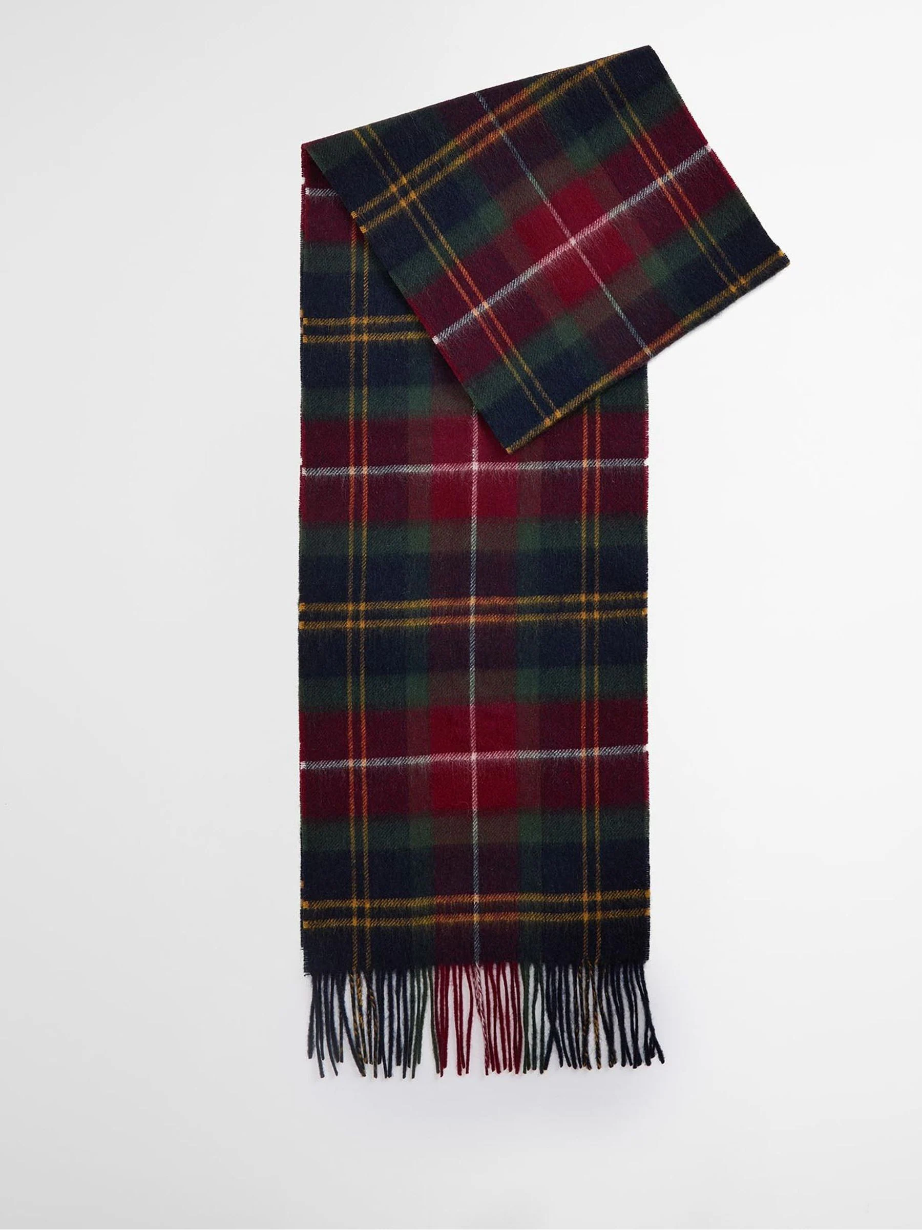 Barbour® Tartan Wool Cashmere Blend Scarf