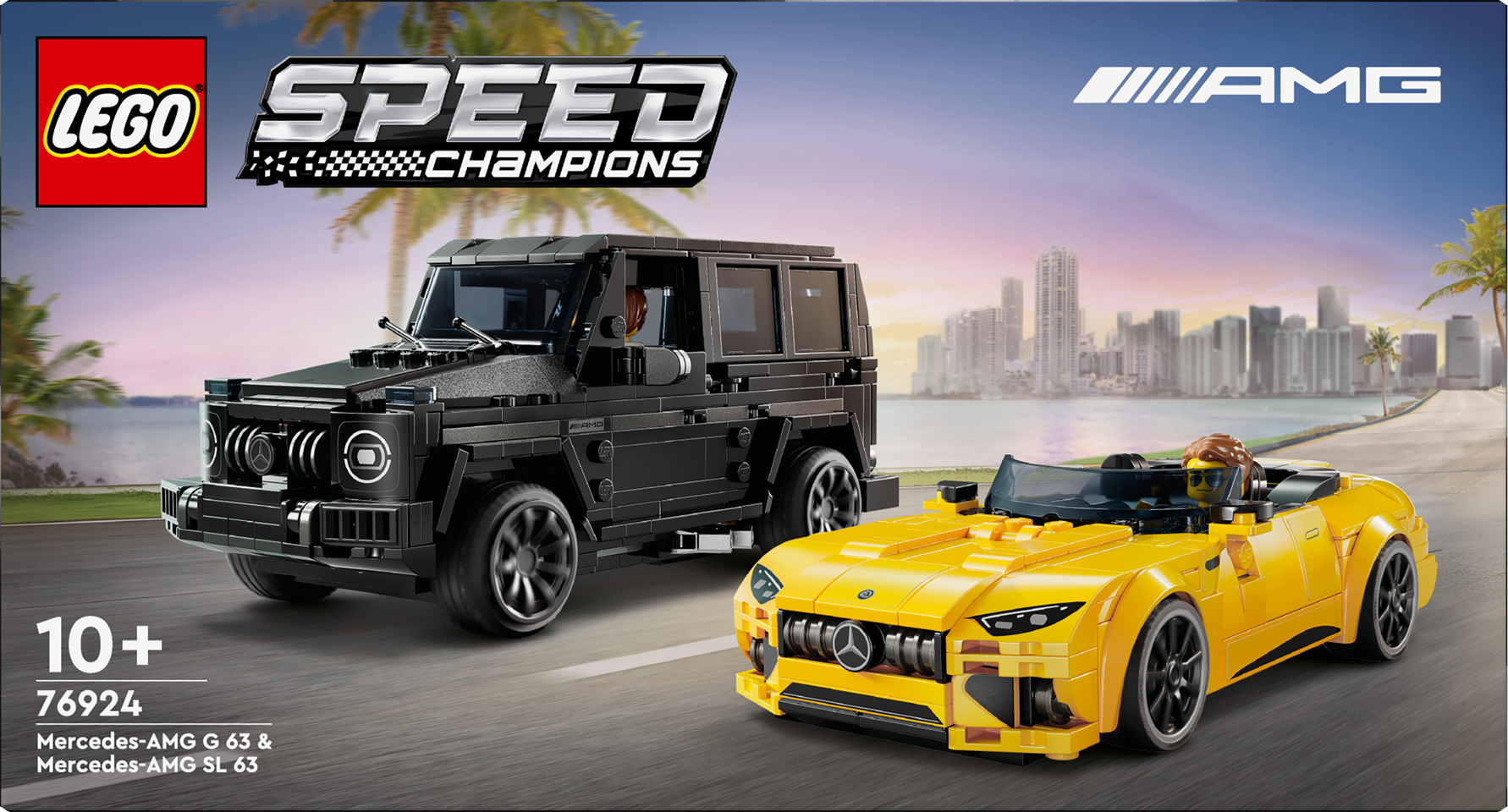 LEGO Speed Champions - Mercedes-AMG G 63 og Mercedes-AMG SL 63 (76924)