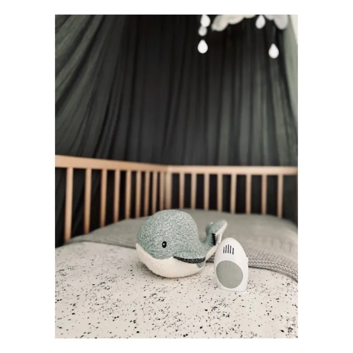 Flow Peluche veilleuse Baleine Moby | Vert