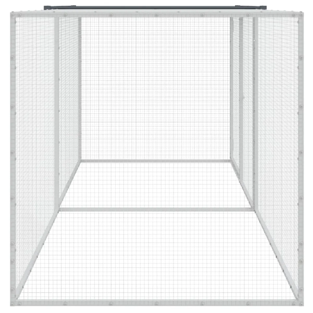 vidaXL Poulailler avec toit - Anthracite