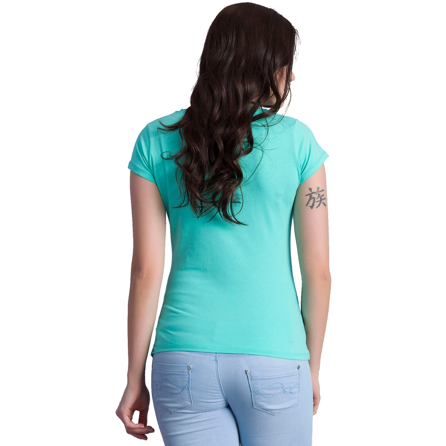 M.M.C. Umstandsshirt I Love You mit Motiv Mint