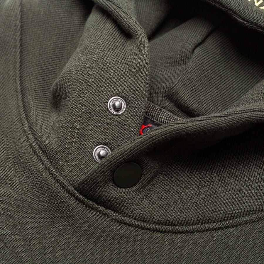 Paris Saint-Germain Sweat à Capuche Fleece Jordan x PSG - Vert/Or
