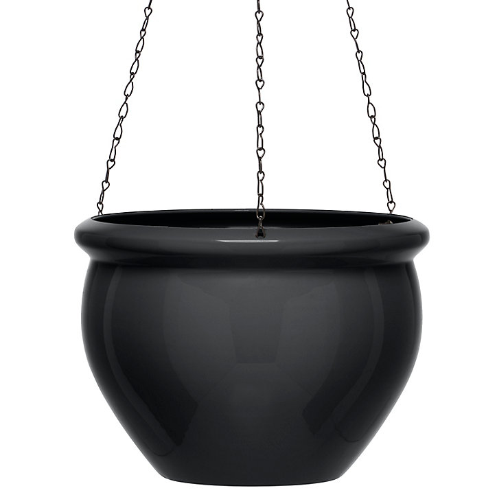 Suspension Poetic Siena Nobile 26 anthracite Ø26,5 x h.19,5 cm